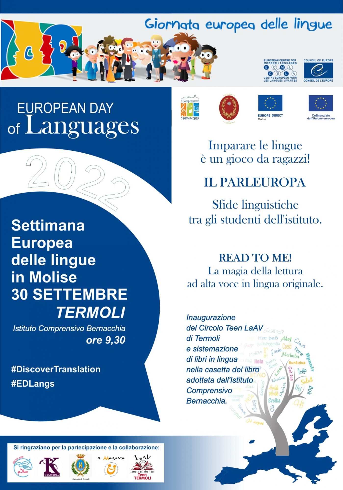 Scopri di più sull'articolo Settimana Europea delle Lingue
